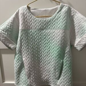 Ivivva warm to the core Quilted Shirt size 8
